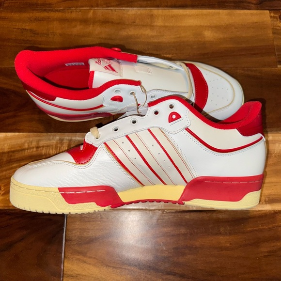 SOLD❗️- Adidas Rivalry Low 86 Core White/Team Power Red GZ2557 - Size 13 - Picture 5 of 16